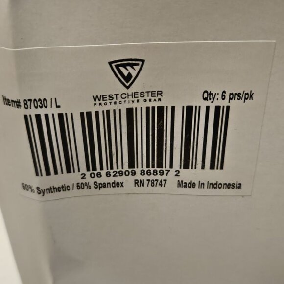 6 pairs of new Westchester RigCat 5 Gloves size L — synthetic leather palm - Picture 11 of 11